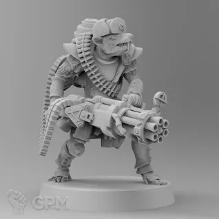 Описание картинки TF2 Heavy Skaven от 3Д-Печка по цене 250руб | Свободный Рынок Миниатюр - СРМ