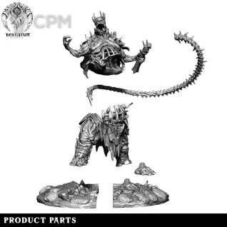 Описание картинки Миниатюра Тюремщик The Jailer 129мм без покраса от ChurcHehe 3d print по цене 1 300руб | Свободный Рынок Миниатюр - СРМ