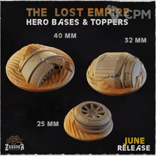 Описание картинки The Lost Empire База 32 мм. от Brutality по цене 80руб | Свободный Рынок Миниатюр - СРМ
