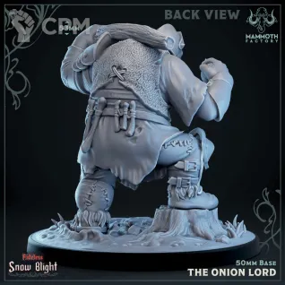 Описание картинки The Onion Lord от PocketSized Prints по цене 600руб | Свободный Рынок Миниатюр - СРМ