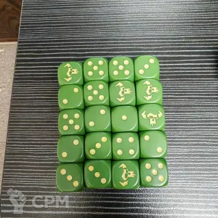 Описание картинки Age of Sigmar: Orruk Warclans Dice от Ragnar по цене 3 500руб | Свободный Рынок Миниатюр - СРМ