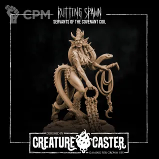 Описание картинки Rutting Spawn of the Covenant Coil от Manufactorum76 по цене 600руб | Свободный Рынок Миниатюр - СРМ