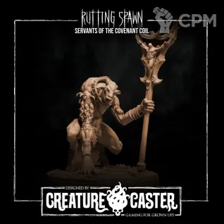 Описание картинки Rutting Spawn of the Covenant Coil от Manufactorum76 по цене 600руб | Свободный Рынок Миниатюр - СРМ