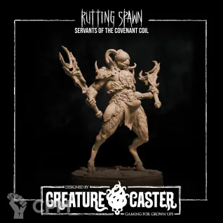 Описание картинки Rutting Spawn of the Covenant Coil от Manufactorum76 по цене 600руб | Свободный Рынок Миниатюр - СРМ