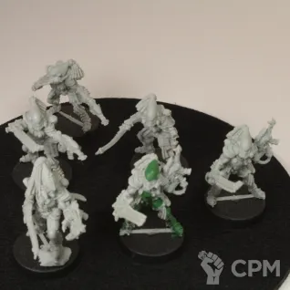 Описание картинки Striking Scorpions (finecast) от Xavier Drake по цене 1 500руб | Свободный Рынок Миниатюр - СРМ