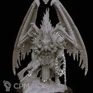 Описание картинки Bloodthirster. от Shizoface по цене 3 000руб | Свободный Рынок Миниатюр - СРМ