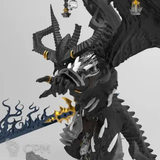 Описание картинки Be'lakor от Naggaroth Night по цене 4 000руб | Свободный Рынок Миниатюр - СРМ