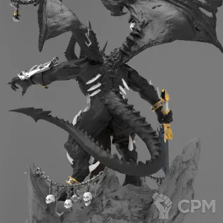 Описание картинки Be'lakor от Naggaroth Night по цене 4 000руб | Свободный Рынок Миниатюр - СРМ