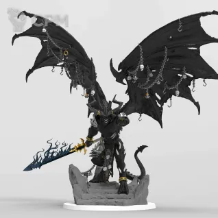 Описание картинки Be'lakor от Naggaroth Night по цене 4 000руб | Свободный Рынок Миниатюр - СРМ