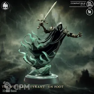 Описание картинки Withered Tyrant - On Foot от Naggaroth Night по цене 400руб | Свободный Рынок Миниатюр - СРМ