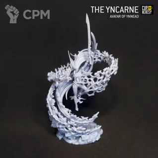Описание картинки The Yncarne Avatar of Ynnead от Cup of Heresy по цене 1 050руб | Свободный Рынок Миниатюр - СРМ