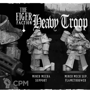 Описание картинки Heavy Troops от Manufactorum76 по цене 500руб | Свободный Рынок Миниатюр - СРМ