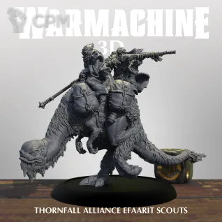 Описание картинки Thornfall Alliance Efaarit Scouts от Manufactorum76 по цене 600руб | Свободный Рынок Миниатюр - СРМ