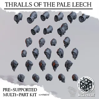 Описание картинки Thralls of the Pale Leech от Manufactorum76 по цене 300руб | Свободный Рынок Миниатюр - СРМ