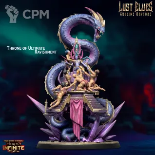 Описание картинки Throne of Ultimate Ravishment от Бруталити по цене 2 400руб | Свободный Рынок Миниатюр - СРМ