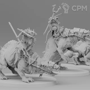 Описание картинки Packmasters on Brood Horror от Zakat-3D по цене 600руб | Свободный Рынок Миниатюр - СРМ
