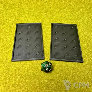 Описание картинки Movements tray для баз 20мм 5х3 (2шт) от Миниатюры и фигурки по цене 120руб | Свободный Рынок Миниатюр - СРМ