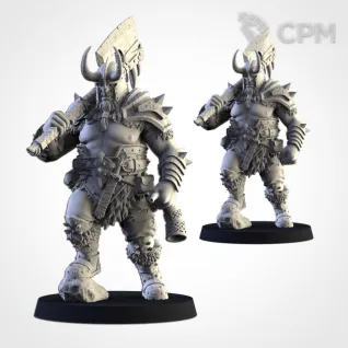 Описание картинки Thug Ogres от Северная печать по цене 380руб | Свободный Рынок Миниатюр - СРМ