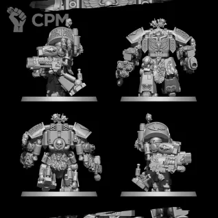 Описание картинки Space wolves centurion devastator от Destr по цене 450руб | Свободный Рынок Миниатюр - СРМ