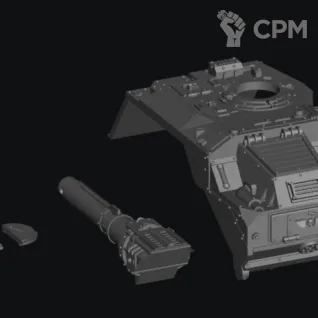 Описание картинки Destroyer Tank Hunter upgraid kit от Хижина Мопса по цене 1 000руб | Свободный Рынок Миниатюр - СРМ