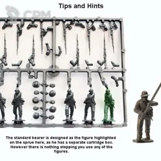 Описание картинки ACW80 American Civil War Confederate Infantry 1861-65 от Base 28 по цене 3 500руб | Свободный Рынок Миниатюр - СРМ