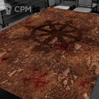 Описание картинки Игровое поле Мир Хаоса от Строго по-Имперски по цене 1 468руб | Свободный Рынок Миниатюр - СРМ