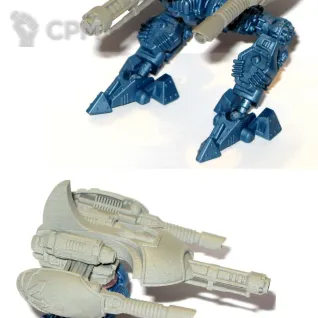 Описание картинки Hell Strider Armiger knight of Slaanesh Wardog от Soul Dark по цене 1 350руб | Свободный Рынок Миниатюр - СРМ