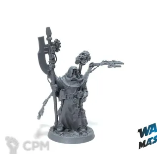 Описание картинки Titan Tech Priest от WARP Master по цене 800руб | Свободный Рынок Миниатюр - СРМ