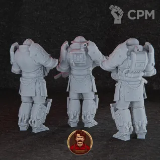 Описание картинки TRENCH CRUSADE - PRINCIPALITY OF NEW ANTIOCH - HMI (HEAVY MECHANIZED INFANTRY) от Manufactorum76 по цене 800руб | Свободный Рынок Миниатюр - СРМ