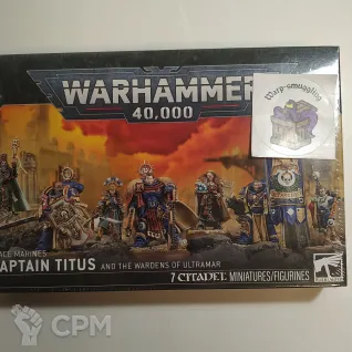 Описание картинки Titus and Wardens от Warp-Smuggling по цене 8 900руб | Свободный Рынок Миниатюр - СРМ
