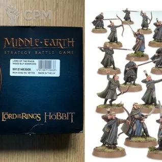 Описание картинки Wood Elf Warriors от zurdo по цене 6 500руб | Свободный Рынок Миниатюр - СРМ