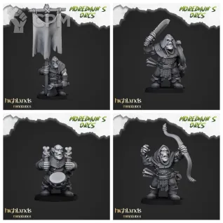 Описание картинки Orc Archers от 3DPrintClub по цене 165руб | Свободный Рынок Миниатюр - СРМ