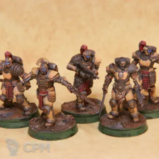 Описание картинки Legionary Asssault Team от Manufactorum76 по цене 1 000руб | Свободный Рынок Миниатюр - СРМ