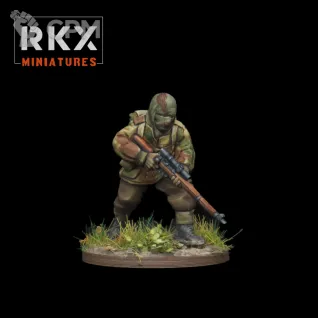 Описание картинки Британия, Десантники, British Paratroopers, Sniper от 3DPrintClub по цене 75руб | Свободный Рынок Миниатюр - СРМ