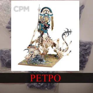 Описание картинки Tomb King Bone Dragon от White Rhino по цене 1 299руб | Свободный Рынок Миниатюр - СРМ