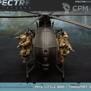 Описание картинки MH-6 Little bird от Wardog Workshop по цене 2 500руб | Свободный Рынок Миниатюр - СРМ