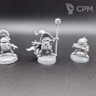 Описание картинки The Clockwork Corps набор из 13 миниатюр от Мастерская Крипов по цене 960руб | Свободный Рынок Миниатюр - СРМ