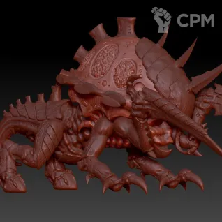 Описание картинки Maleceptor от MrMetalHorror по цене 1 500руб | Свободный Рынок Миниатюр - СРМ