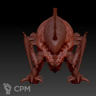 Описание картинки Maleceptor от MrMetalHorror по цене 1 500руб | Свободный Рынок Миниатюр - СРМ