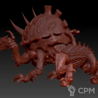 Описание картинки Maleceptor от MrMetalHorror по цене 1 500руб | Свободный Рынок Миниатюр - СРМ