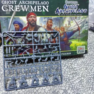 Описание картинки Литник пиратов Crewmen 28mm, пластик Frostgrave от V130177@mail.ru по цене 800руб | Свободный Рынок Миниатюр - СРМ