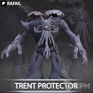 Описание картинки Trent Protector от Naggaroth Night по цене 1 300руб | Свободный Рынок Миниатюр - СРМ