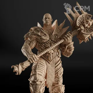 Описание картинки Bolvar Fordragon Фигурка (World of Warcraft) от GAS3TXD  по цене 4 200руб | Свободный Рынок Миниатюр - СРМ
