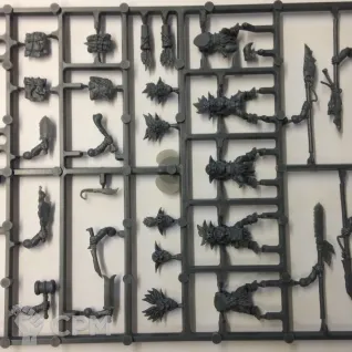 Описание картинки G-05  Forest Goblin Infantry (hard-plastic) от Base 28 по цене 3 036руб | Свободный Рынок Миниатюр - СРМ