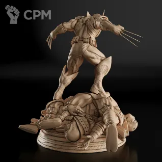 Описание картинки Wolverine Фигурка (Marvel) от GAS3TXD  по цене 3 900руб | Свободный Рынок Миниатюр - СРМ