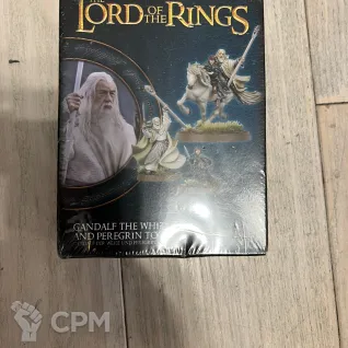 Описание картинки Gandalf &amp; Peregrin Took от Sir Mordred по цене 2 500руб | Свободный Рынок Миниатюр - СРМ