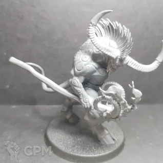 Описание картинки Ogroid Thaumaturge от Juice по цене 3 000руб | Свободный Рынок Миниатюр - СРМ