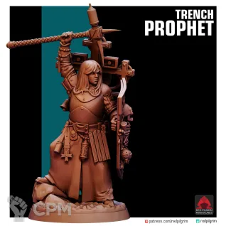 Описание картинки War Prophet от Печатный подвальчик по цене 175руб | Свободный Рынок Миниатюр - СРМ