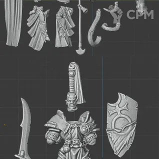 Описание картинки Champions of Slaanesh - Скан от MrMetalHorror по цене 800руб | Свободный Рынок Миниатюр - СРМ