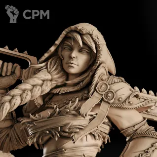Описание картинки Blood Red Hood Фигурка (Warhammer) от GAS3TXD  по цене 4 500руб | Свободный Рынок Миниатюр - СРМ